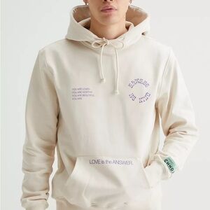 CHNGE X MHA You Are Loved Hoodie Sweatshirt Large